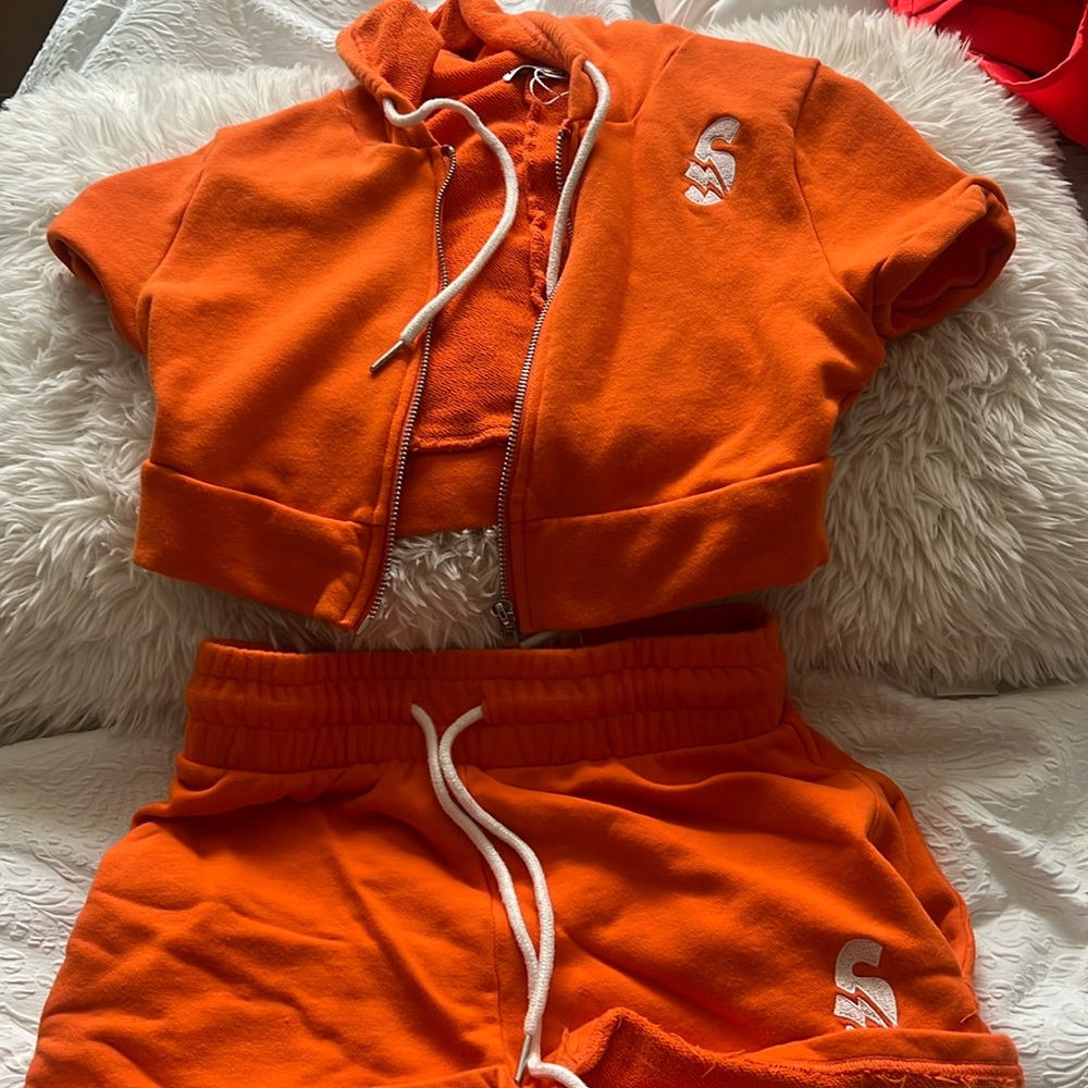 SOLE BOY 2 piece short set size Small